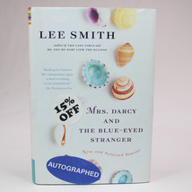 SIGNED Mrs. Darcy And The Blue - Eyed Stranger By Lee Smith HC Book DJ 1st Ed - £11.44 GBP