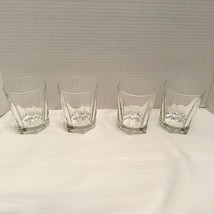 Set of 4 Fidenza Italy Whiskey Glass Barware Old Fashioned Glassware 4 1/2&quot; Tall - £55.96 GBP