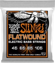 Hybrid Slinky Cobalt Flatwound Electric Bass Strings 45-105 Gauge - £35.22 GBP