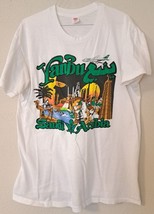 VTG Single Stich Saudia Arabia Graphic Print T Shirt XL Tourist - $13.35