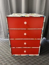Vintage Looney Tunes Storage Organizer 90s kids bin toy box night stand ... - £47.44 GBP