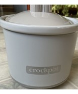 Crock Pot Little Dipper Mini Warmer Slow Cooker Crock Pot SCR-05-R White - $15.79