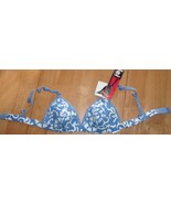 I.e.i Blue White Floral Bra Size 32A With New With Tags - $8.19 CAD