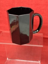 Made in France Ceramic Octagon Black Coffee Mug Cup by Arcoroc OCTIME - £6.68 GBP