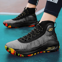 Men&#39;s Basketball Shoes Breathable Anti-slip Basketball Sneakers - £36.77 GBP