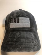 KRYPTEK Tactical Operator Hat Ball Cap w/ American Flag Outdoor Camo Hunting - £8.86 GBP