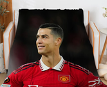 Sofa Blankets for Winter Cristiano Ronaldo Microfiber Bedding Custom War... - £51.36 GBP
