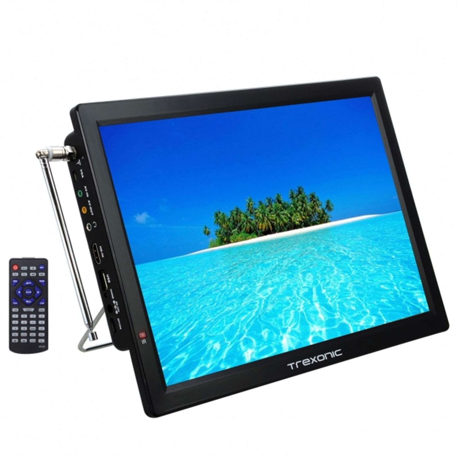 Primary image for Reconditioned Trexonic Portable Rechargeable 14" LED TV With HDMI, SD/MMC, USB,