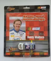 1999 Rusty Wallace Winners Circle Stats and Standings Diecast Driver Boo... - £7.81 GBP