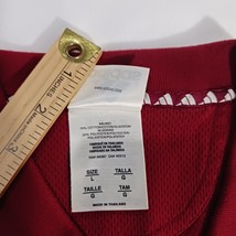 Adidas RN#88387 Men's Red Cotton Blend Short Sleeve Polo Shirt Size Large image 4