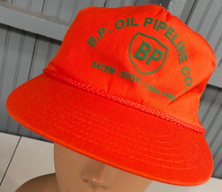 B.P. Oil Pipeline Salem Stoy Lima VTG Snapback Baseball Cap Hat Fuel Gas - £9.31 GBP