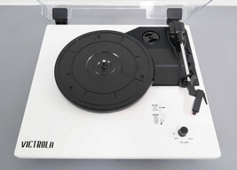 Victrola Montauk VM-135-WHT Bluetooth Turntable w/ Bookshelf Speakers - White image 3