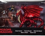 Jada Toys Dungeons &amp; Dragons Diecast Figurines &amp; Young Red Dragon - NEW! - $27.71