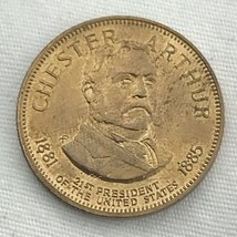 Chester Arthur Presidential Coin Token Vintage - £8.07 GBP