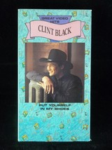 Clint Black Put Yourself In My Shoes BMG Greatest Video Hits 1990 VHS - $8.50