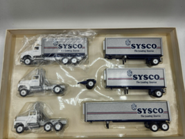 Winross 1:64 Sysco Trucks P&amp;D, Cargo, Doubles 7 pieces - £181.71 GBP