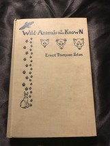WILD ANIMALS I HAVE KNOWN,Ernest Thompson Seton,1942, Good Cond.,drawings, HB - $38.32