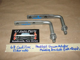 68 Cadillac Eldorado HEADLIGHT VACUUM ACTUATOR CANISTER POD MOUNTING BRA... - £47.47 GBP