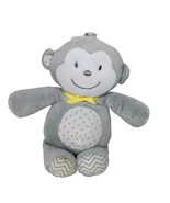 Circo Grey Monkey Musical Chevron Yellow Bow Plush Stuffed Baby Plush Ta... - $35.27 CAD