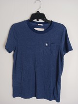 Abercrombie &amp; Fitch Shirt Mens Small Blue Muscle Preppy Outdoor Casual A... - $247.51 MXN