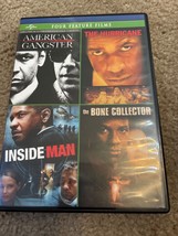 Four Feature Films : American Gangster/The Hurricane/Inside Man/Bone Collection - £7.69 GBP