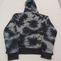 Champion RN#15763 Women's M Dyed Black Cotton Blend Hoodie Pullover Sweatshirt image 2