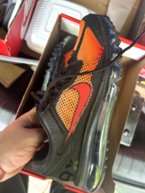 Nike Air Max 2013 &#39;Sunset&#39; Black Orange US SZ 8.5 Men&#39;s HF4887-873 - £97.73 GBP