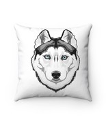 Siberian Husky Spun Polyester Square Pillow - $23.00