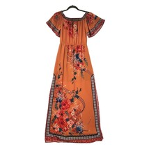 Flying Tomato Womens Maxi Dress Size Medium Dress For Festivities Floral Design - £18.56 GBP