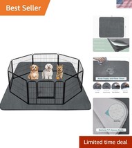 Durable 72&quot;x72&quot; Reusable Dog Pads - Eco-Friendly, Quick Dry, Leakproof D... - $45.00