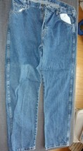 Wrangler Regular Fit Men&#39;s Casual Western Blue Wash Denim J EAN S Pants 38X30 - £17.56 GBP