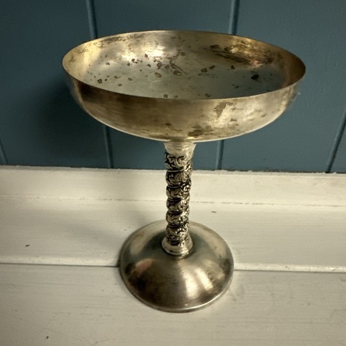 ANTIQUE F.B. ROGERS MADE IN SPAIN PLATOR SILVERPLATE WINE GOBLET - $9.31