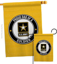Proud Dad Soldier Flags Set Army 28 X40 Double-Sided House Banner - £47.13 GBP