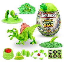 Smashers Mega Jurassic Light Up Dino Egg (Spinosaurus) by ZURU Collectible Egg w - £25.95 GBP