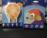 Ligth Bulbs Glow In Dark Both Packs Grades 3-5 18/51 Ez-Spin Division Game - $17.93
