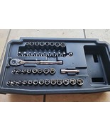 Husky 43 Piece Ratchet And Socket Set 3/8 Drive SAE/MM W Tray 6-19 Deep ... - €50,60 EUR