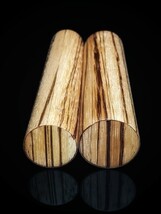 Brizard and Co Zebra Wood cigar tube holder NIB image 11