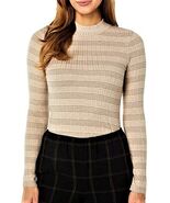 VINCE Women's Sweater Size-XL Wheat/Dark Almond - $49.48