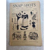 Snap - Shots Humorous Pictures &amp; Amusing Reading Folded Brit Newsprint 1805 - £7.09 GBP