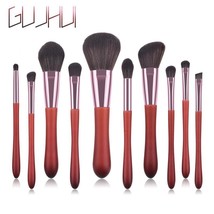 10 Pcs Makeup Brushes Set Beauty Cosmetic Powder Foundation Eyebrow Eyeshadow Bl - £66.30 GBP