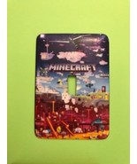 Minecraft Metal Switch Plate tv video games - £7.30 GBP