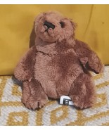 John West Brown Teddy Bear Plush Soft Toy 4&quot; - £7.07 GBP