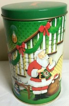 1996 Reeses Holiday Classics Series Tin Canister 6 Round Empty - £2.17 GBP