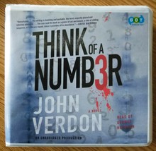 &quot;THINK OF A NUMB3R&quot; by John Verdon Audiobook Cde Unabridged  - $10.00