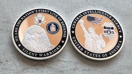 Cia Challenge Coin United States Silent Warriors Central Intelligence Agency - £14.69 GBP