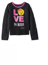 Emoji Girls Fleece Pajama Top, Size 10 - $11.88