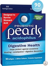 Nature&#39;s Way Probiotic Pearls Acidophilus, Digestive and Immune Health Support f - £25.57 GBP