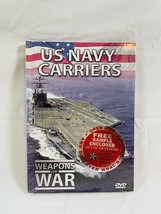 New US NAVY CARRIERS: Weapons of War Series Volume 3 DVD &amp; Booklet 2001 ... - $5.99