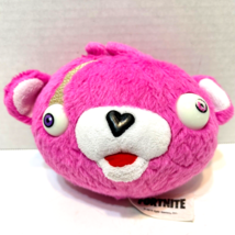Fortnite Cuddle Team Leader Pluch Pink Bear Head Stuffed Animal Russ 4x6... - $5.67