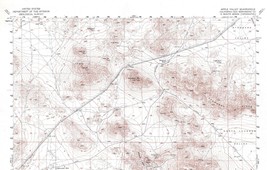 Apple Valley Quadrangle, California 1957 Topo Map USGS 15 Minute Topographic - £17.57 GBP